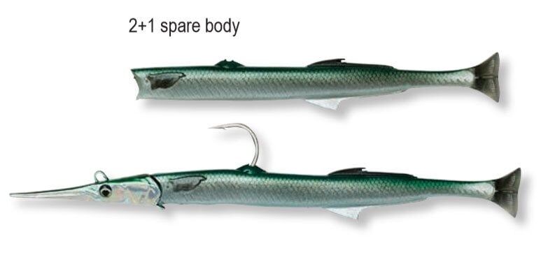 Savage gear Needlefish Pulsetail 2+1 18 cm 26g Sahte Balık