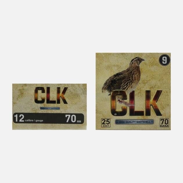 CLK Bıldırcın Av Fişeği 12 Cal No:9