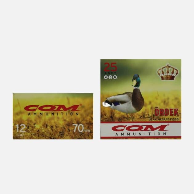 COM Ördek Av Fişeği 12 Cal 70 mm No: 4-5-6