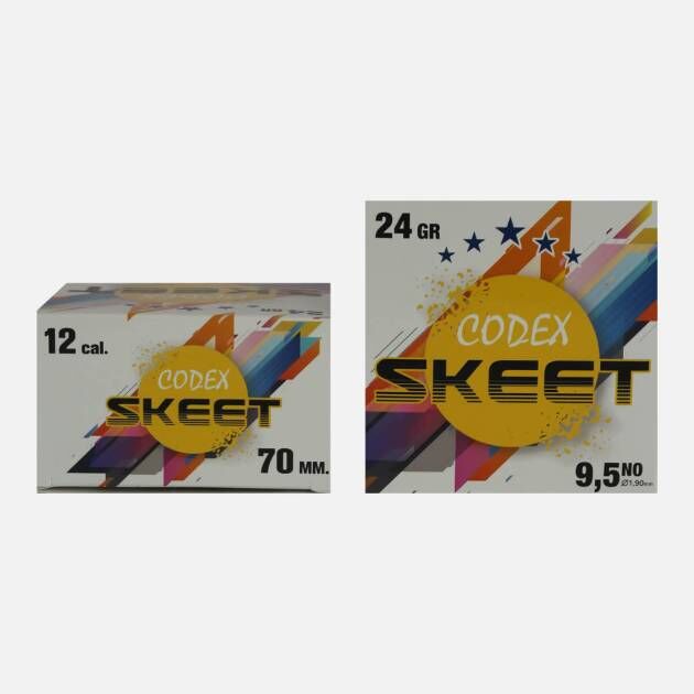 Codex Skeet Av Fişeği 12 Cal 24 Gr No: 9,5