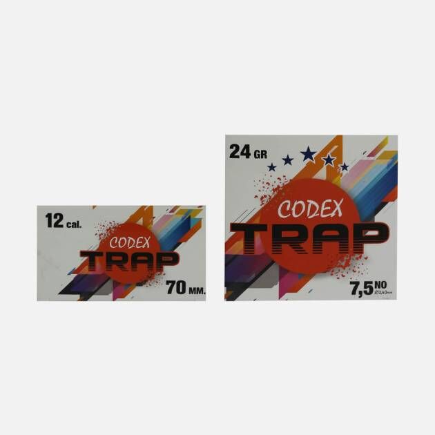 Codex Trap Av Fişeği 12 Cal 24 Gr No: 7,5