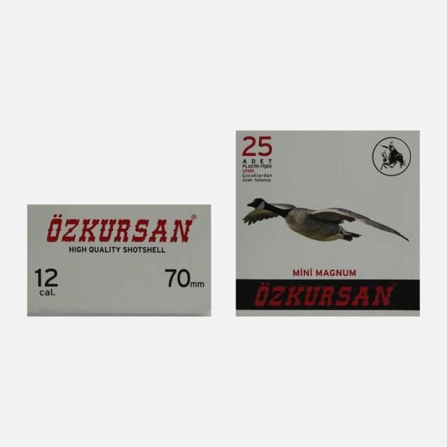 Özkursan Mini Magnum Av Fişeği 12 Cal 70 mm