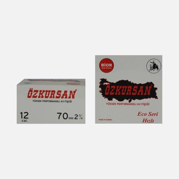 Özkursan Eco Seri Hızlı Av Fişeği 12 Cal 70 mm