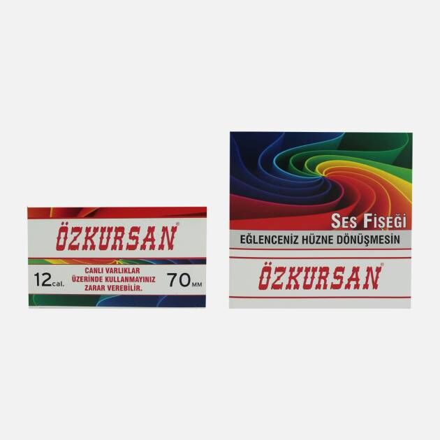 Özkursan Ses Fişeği 12 Cal 70 mm