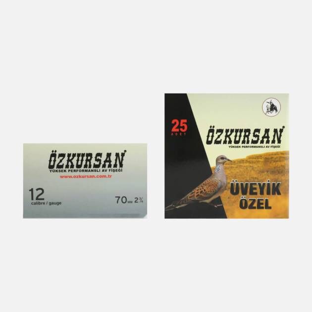 Özkursan Üveyik Özel Av Fişeği 12 Cal 70 mm