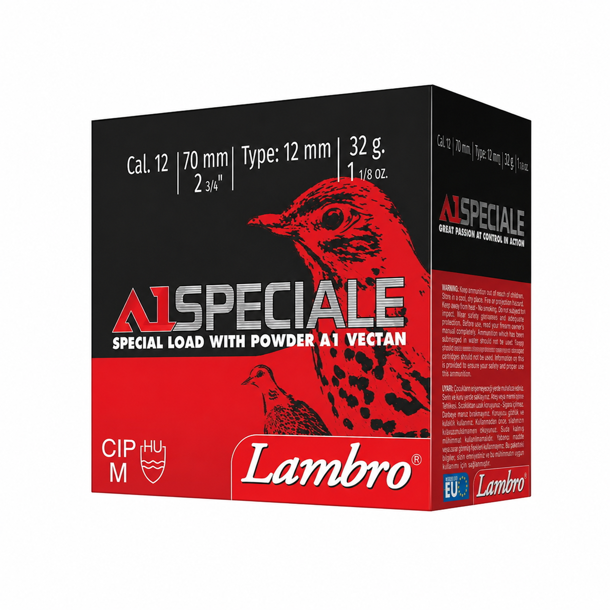 Lambro A1 Speciale Av Fişeği 12 Cal 32 Gr