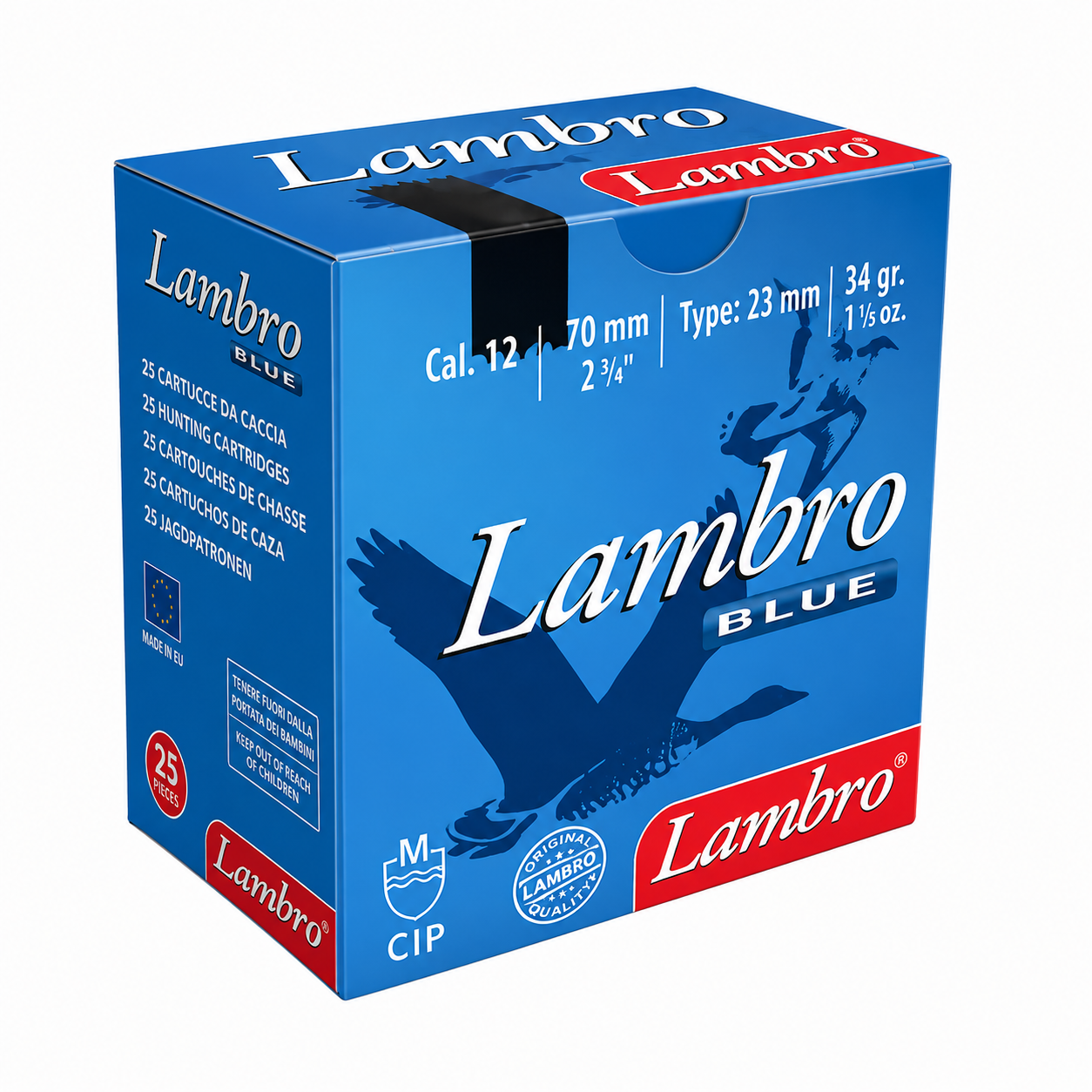 Lambro Blue Av Fişeği 12 Cal 34 Gr