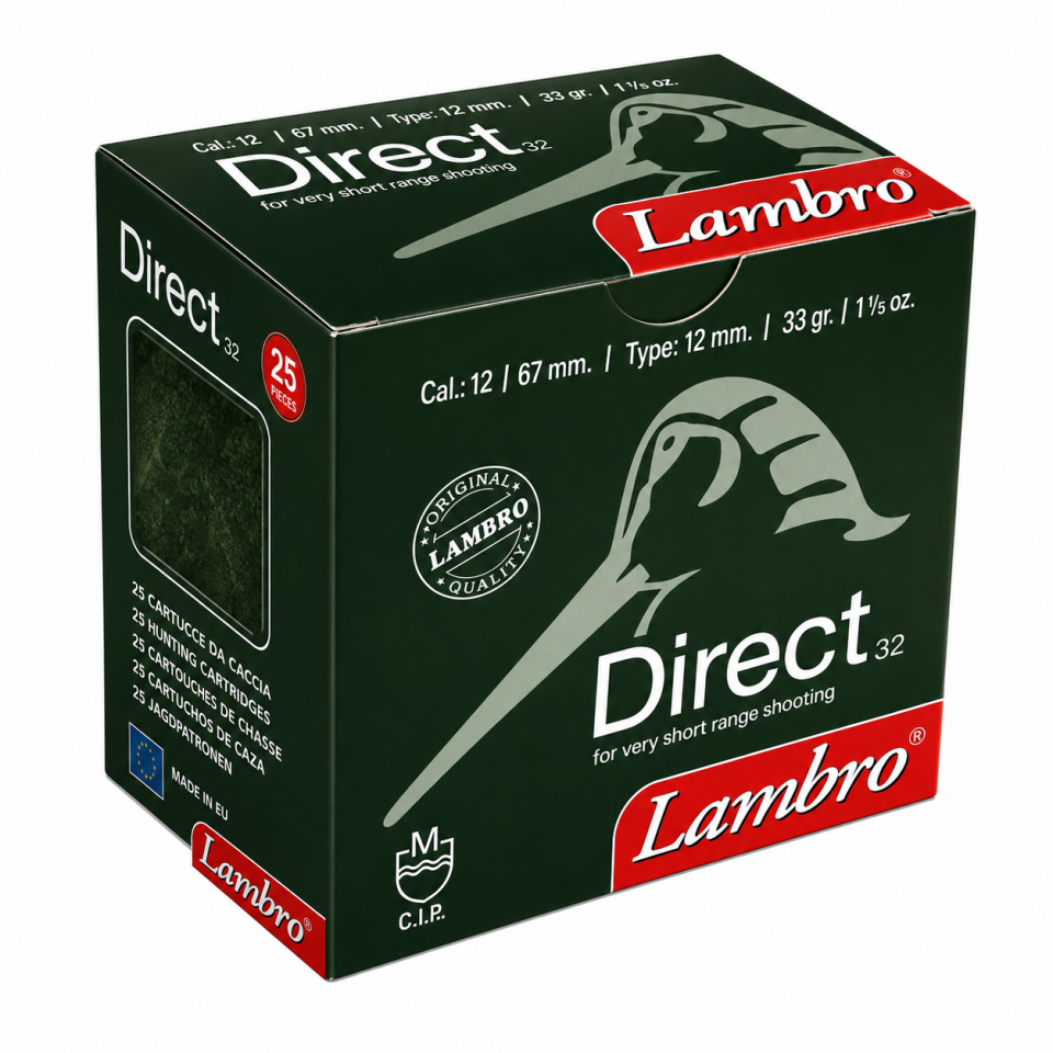 Lambro Direct 32 Av Fişeği 12 Cal 33 Gr