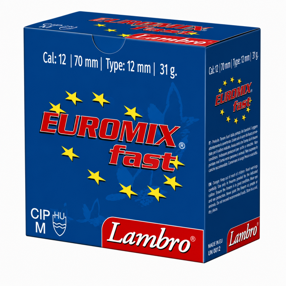 Lambro Euromix Fast Av Fişeği 12 Cal 31 Gr