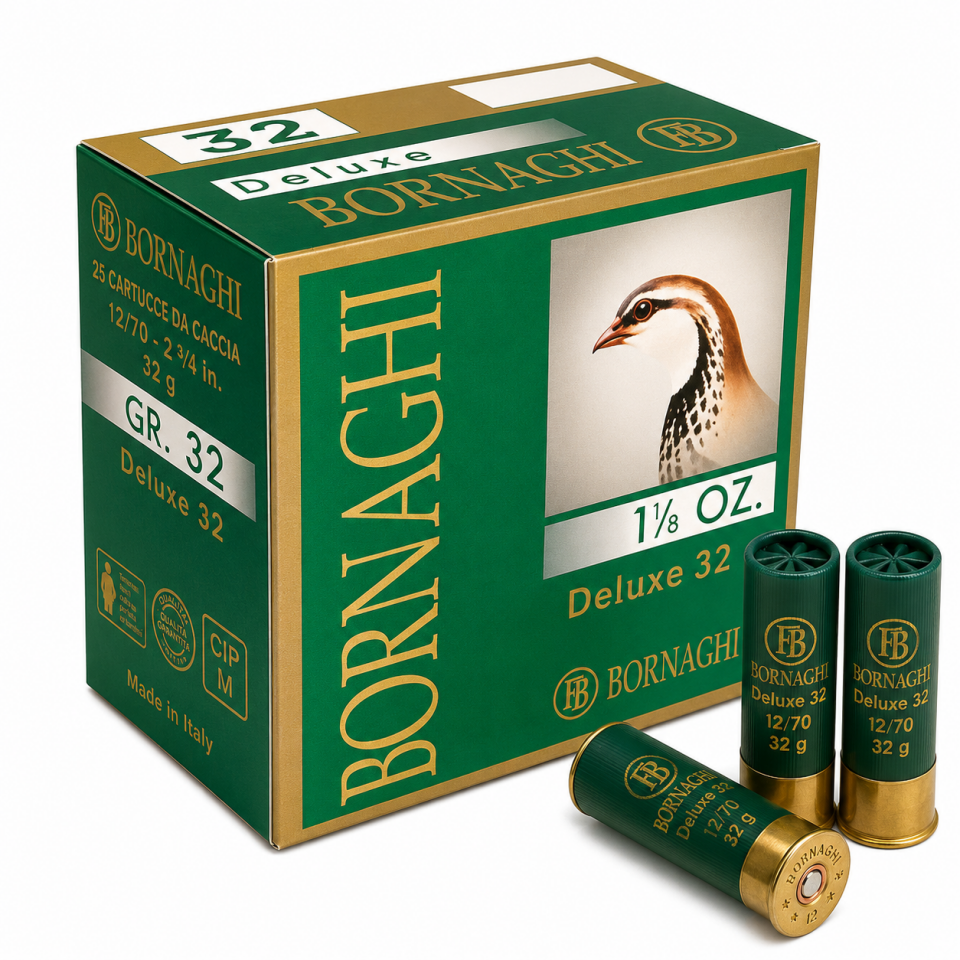 Bornaghi Deluxe 32 Av Fişeği 12 Cal 32 Gr