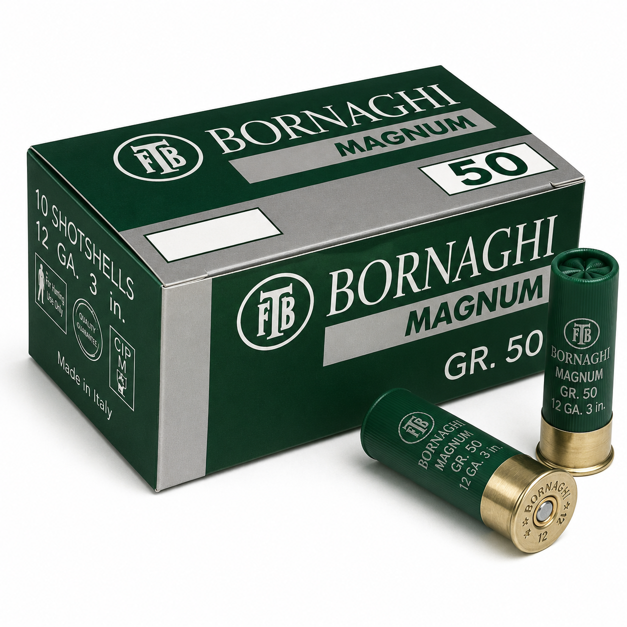 Bornaghi Magnum 50 Av Fişeği 12 Cal 50 Gr