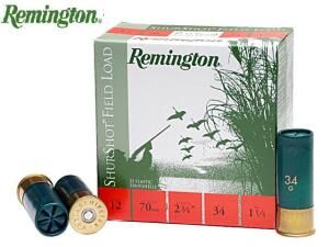 Remington ShurShot Field Load 12 Cal 34 Gr Av Fişeği Genel Özellikler