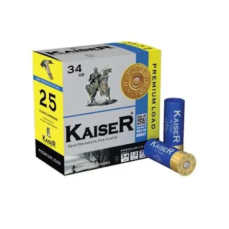 Kaiser Premium Load Av Fişeği 12 Cal 34 Gr