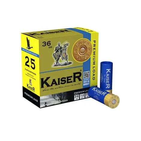 Kaiser Premium Load Av Fişeği 12 Cal 36 Gr