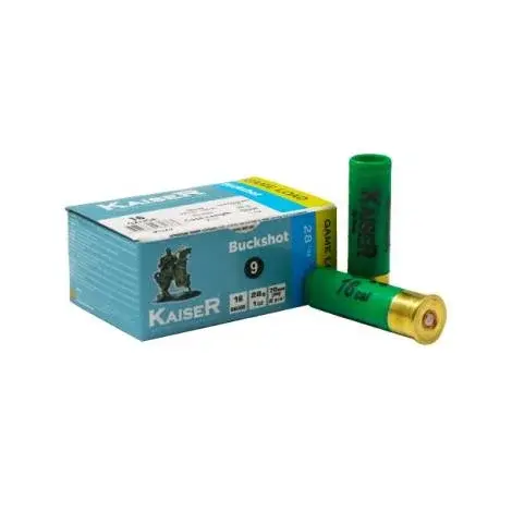 Kaiser Buckshot Şevrotin Av Fişeği 16 Cal