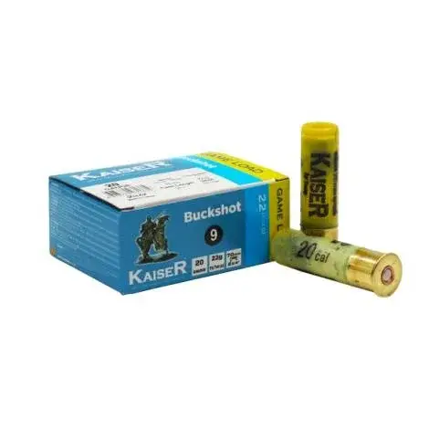 Kaiser Buckshot Şevrotin Av Fişeği 20 Cal