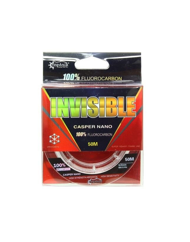 Captain Casper Nano %100 Fluoro Carbon Misina 50mt