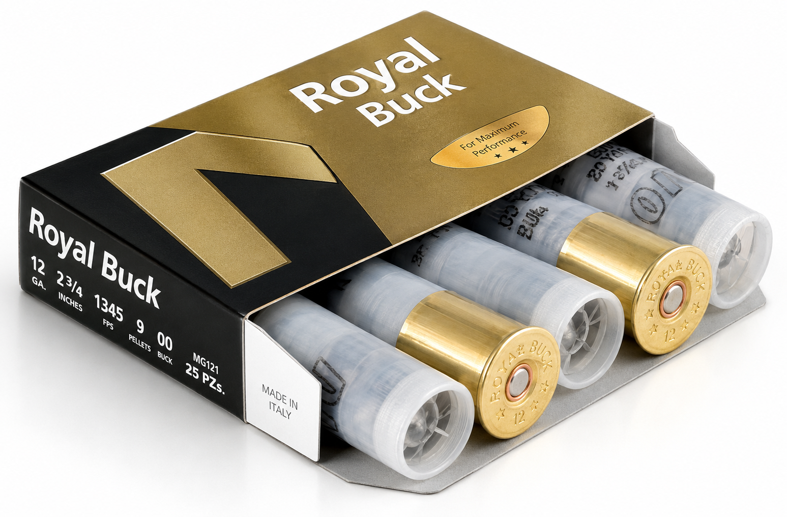 Rio Royal Buck Şevrotin Av Fişeği 12 Cal 34 Gr
