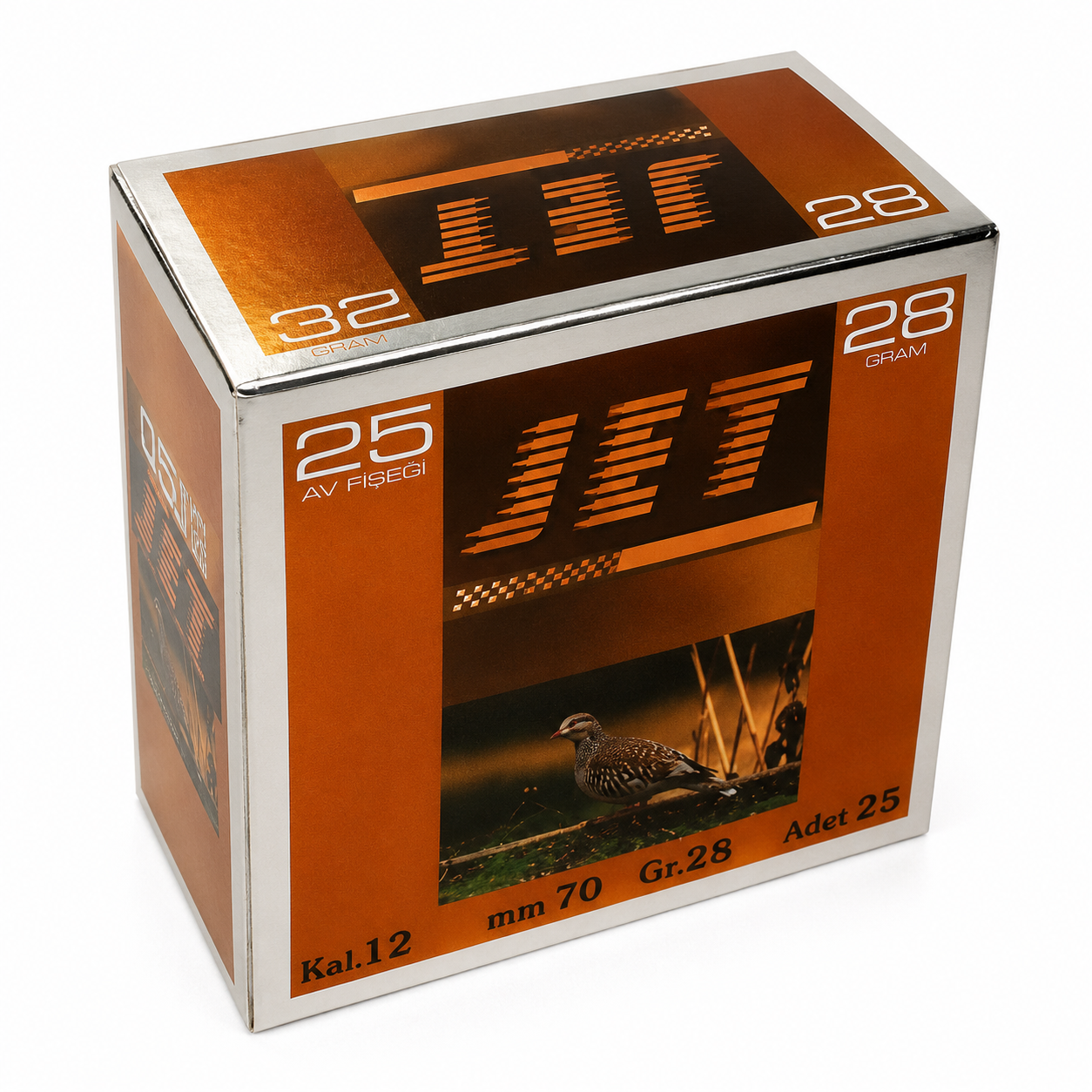JET Av Fişeği 12 Cal 28 Gr 70 mm