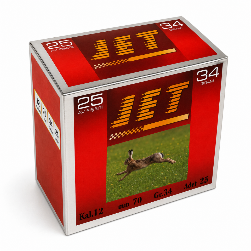 JET 12 CAL 34 GR AV FİŞEĞİ