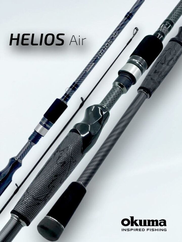 Okuma Helios Air 2,89 cm 10-35 gr 2 Parça Spin Kamışı