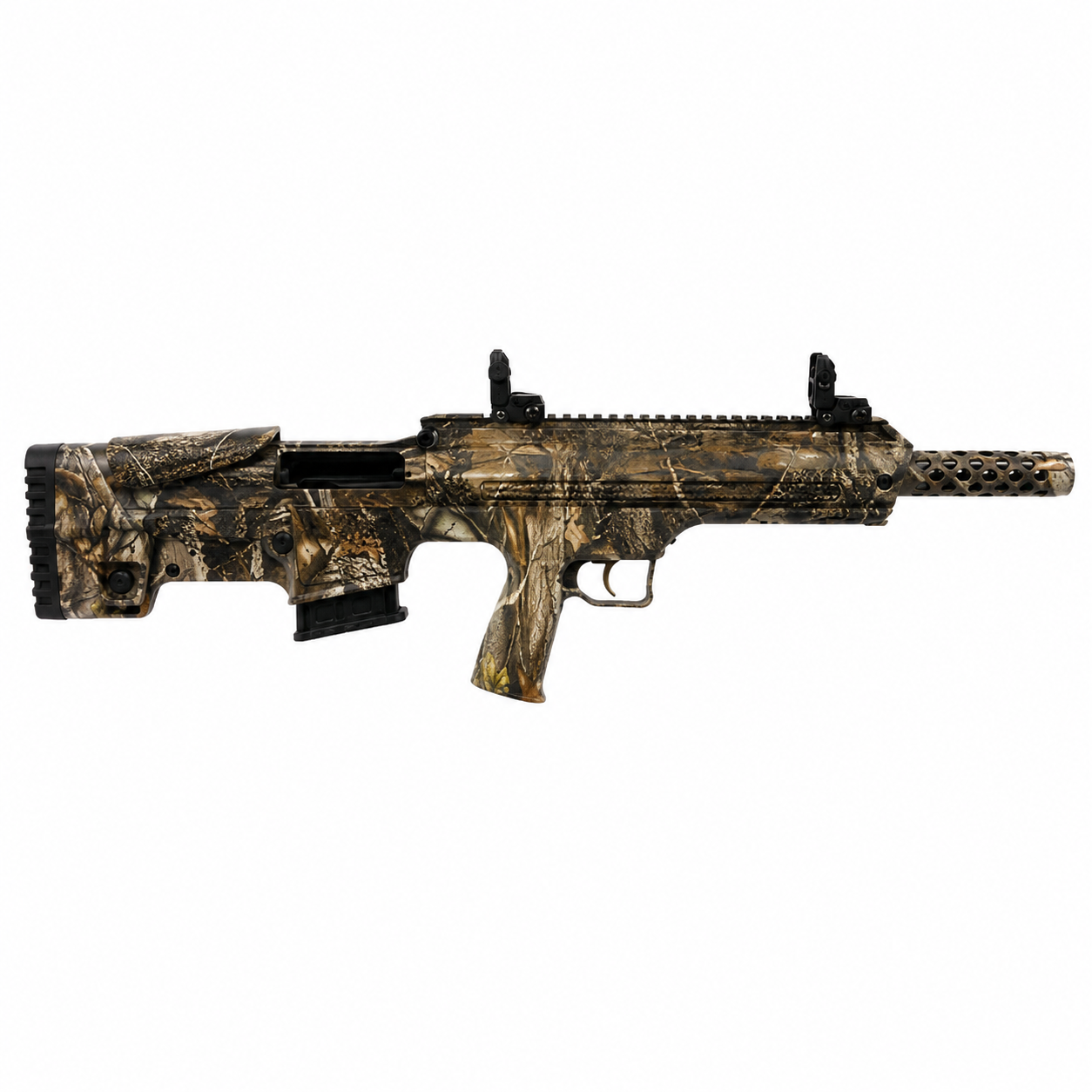 CARETTA ARMS BULLPUP KAMUFLAJ YİVSİZ AV TÜFEĞİ