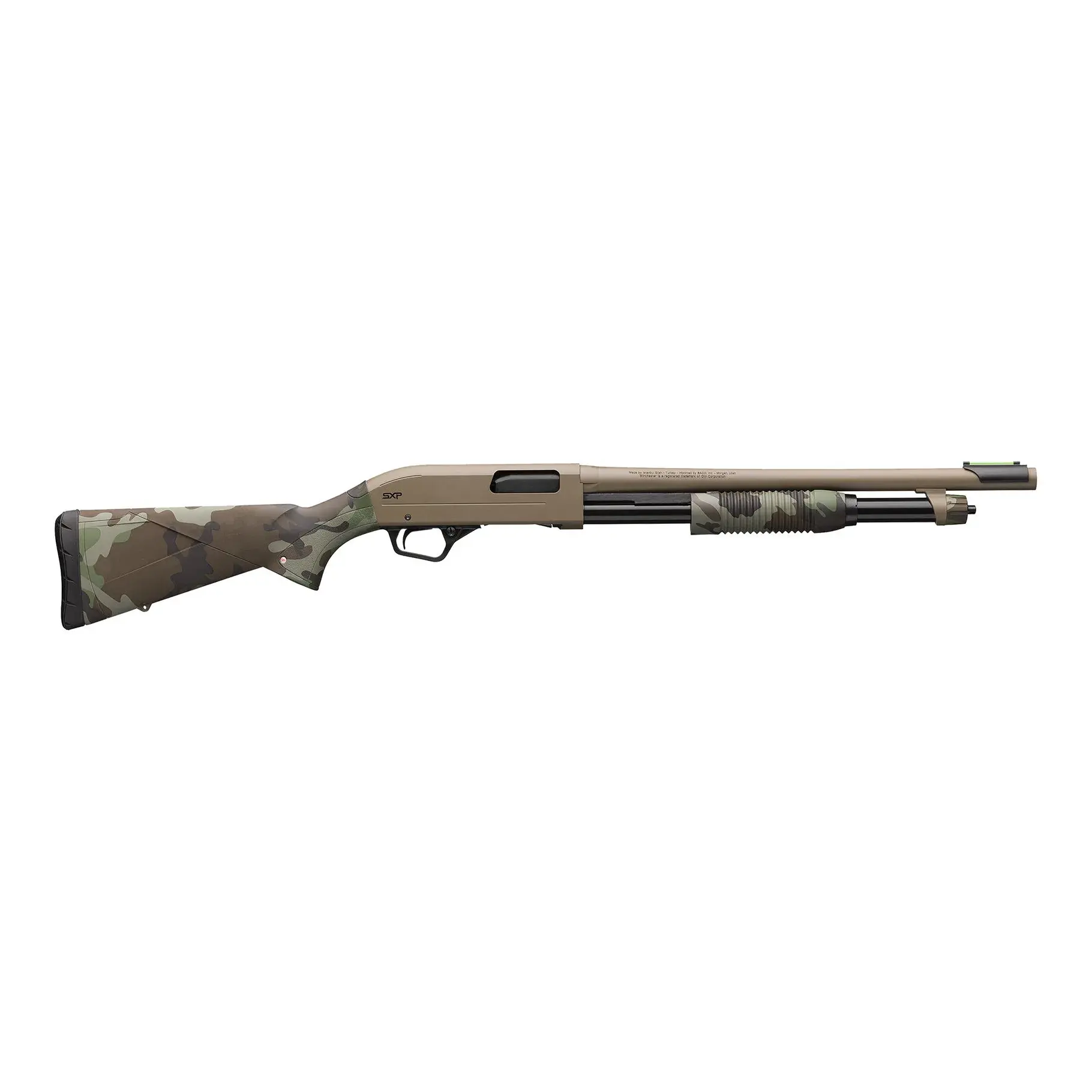 WINCHESTER SXP CAMO FDE POMPALI YİVSİZ AV TÜFEĞİ