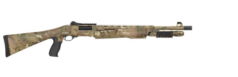 ARMSAN CAMO TAKTİK POMPALI YİVSİZ AV TÜFEĞİ
