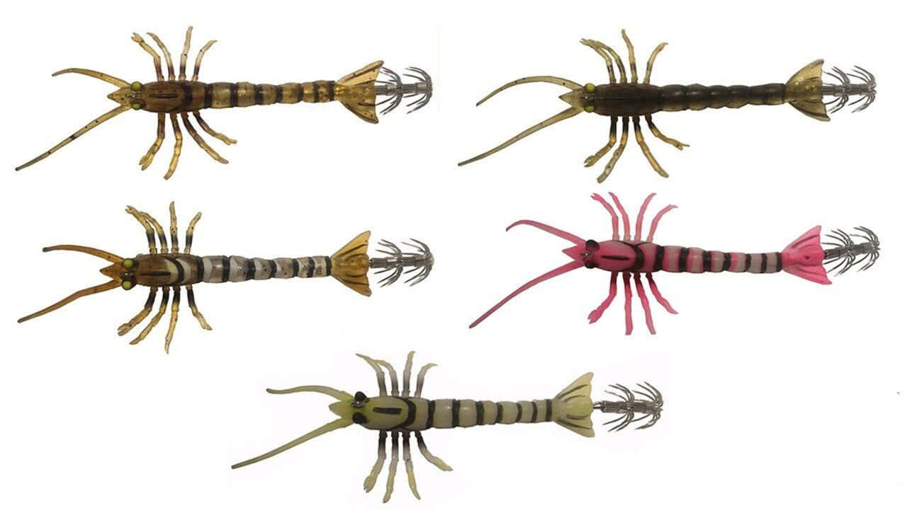 Savage gear 3D TPE Shırımp Egı Jıg 9.2 cm 14 gr Sahte Balık