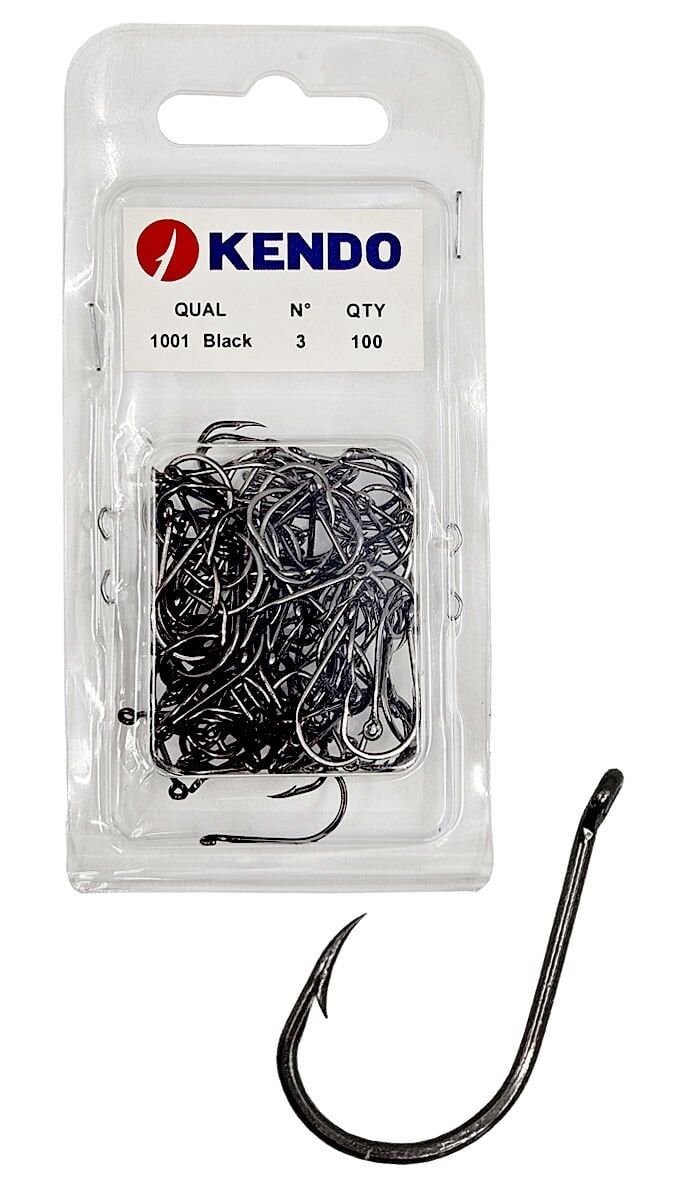 Kendo (1001) Black Nickle Halkalı İğne 100 Adet