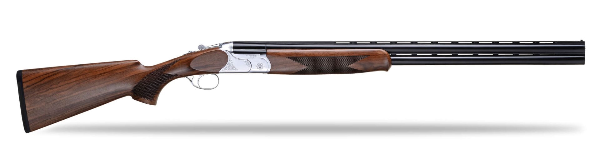 Huğlu 103 DE Beyaz Süperpoze Yivsiz Av Tüfeği