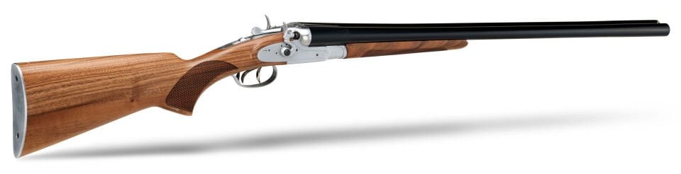 Huğlu HRZ Beyaz Çifte Kırma Yivsiz Av Tüfeği