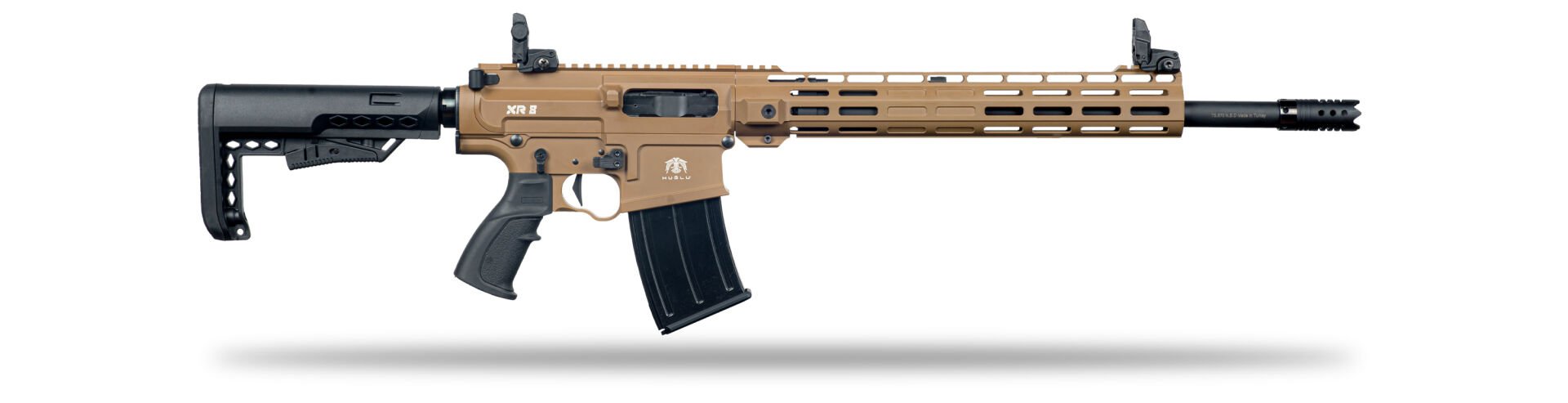 Huğlu XR 8 TROY COYOTE TAN Şarjörlü Yivsiz Av Tüfeği