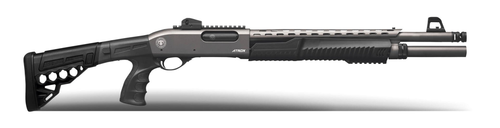 Huğlu Atrox Taktik Plus Katlanır Pompalı Yivsiz Av Tüfeği
