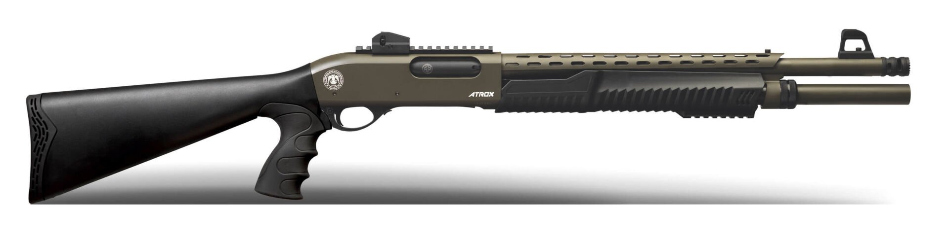 Huğlu Atrox Taktik Plus Tabanca Kabze Pompalı Yivsiz Av Tüfeği