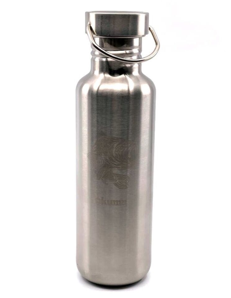 Okuma Bass Stainless Steel Water Bottle (Matara) 800 ml