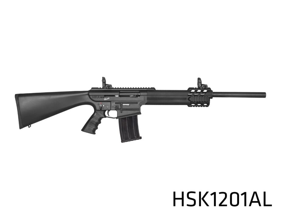 Husan Polimer Profesyonel (Sabit Dipçik)  Şarjörlü Yivsiz Av Tüfeği