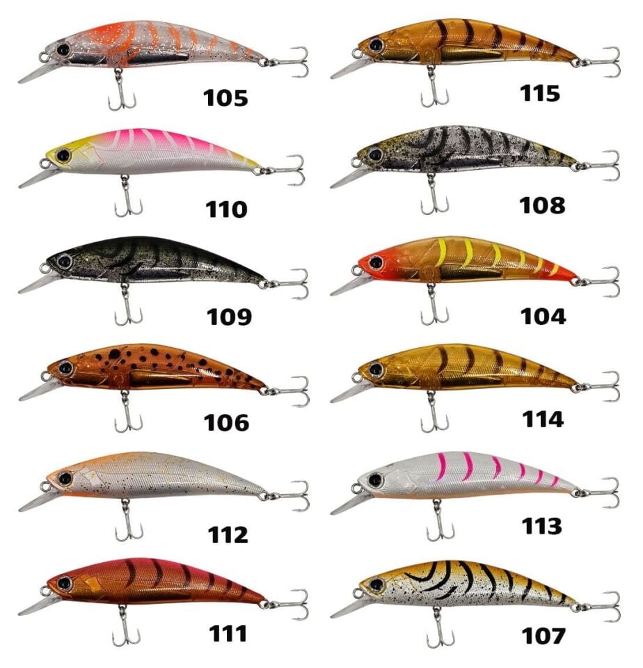Kendo Shrimp Minnow 70S 9.7gr Sahte Balık