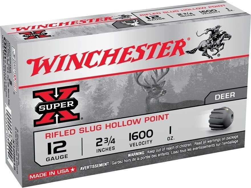 WINCHESTER (USA) RIFLED SLUG HOLLOW POINT TEK KURŞUN  12 CAL