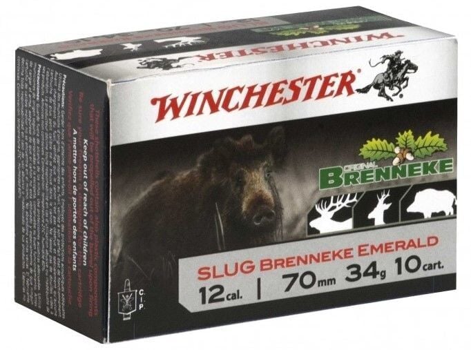 Winchester (ITALY) BRENNEKE EMERALD TEK KURŞUN 12 CAL