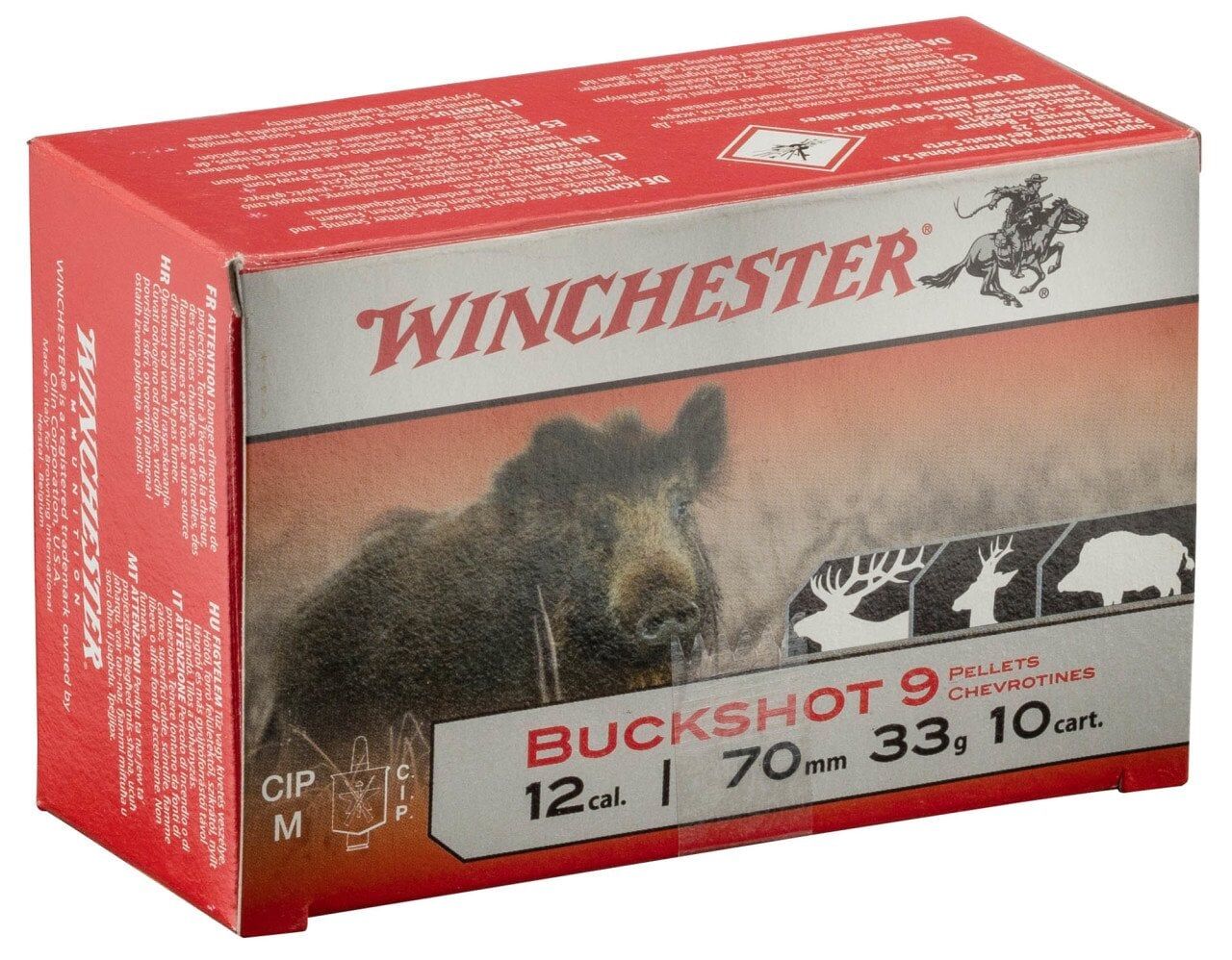 Winchester (ITALY) BUCKSHOT 11/0 9 PELLETS  12 CAL
