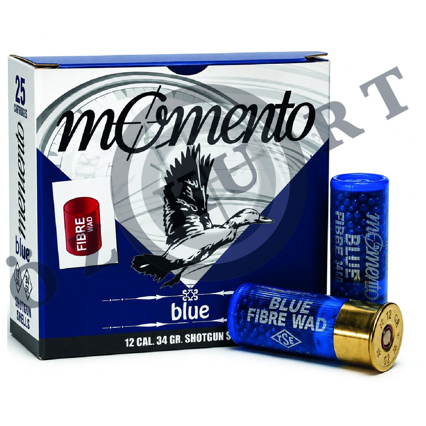 Momento Blue Fibre Av Fişeği 12 Cal 34 Gr