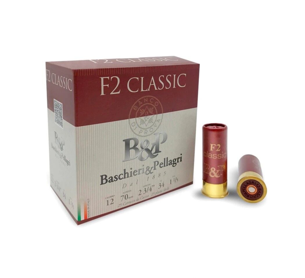 B&P F2 Classic Av Fişeği 12 Cal 34 Gr