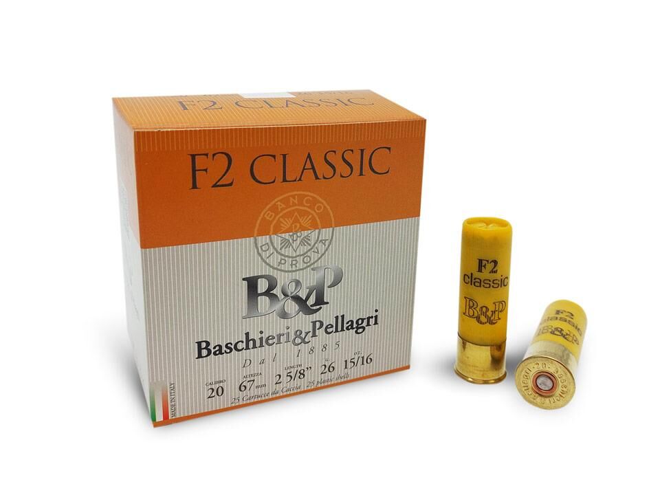 B&P F2 CLASSIC AV FİŞEĞİ 20 CAL 26 GR