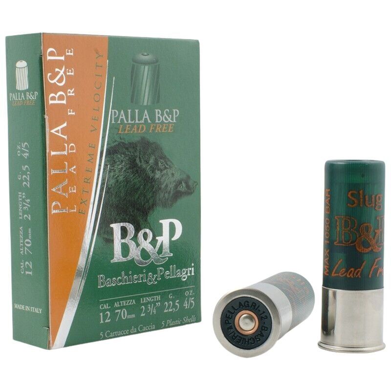 B&P BİG GAME PALLA AV FİŞEĞİ 12 CAL 22.5 GR