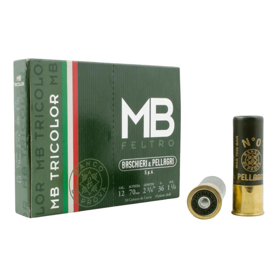 B&P MB TRICOLOR (KEÇE) AV FİŞEĞİ 12 CAL 36GR