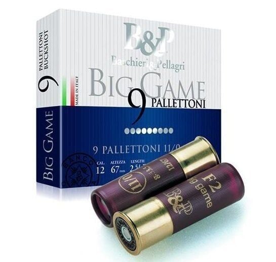 B&P BİG GAME PALLETTİONİ AV FİŞEĞİ 12 CAL 33.5 GR