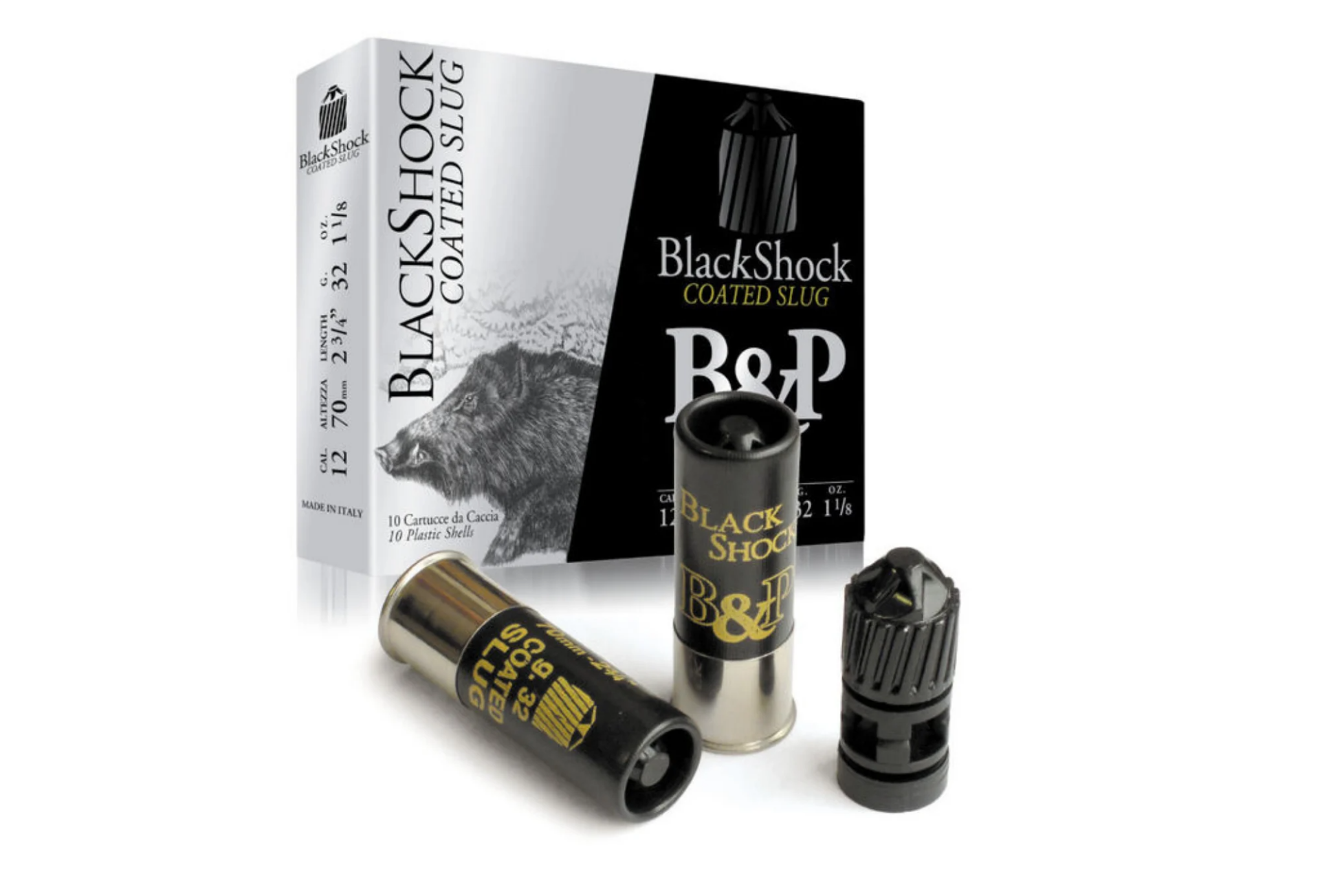 B&P BİG GAME PALLA BLACK SHOCK AV FİŞEĞİ 12 CAL 32 GR