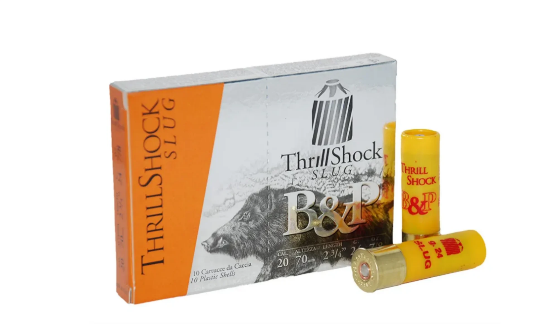 B&P BİG GAME THRİLL SHOCK AV FİŞEĞİ 20 CAL 25 GR