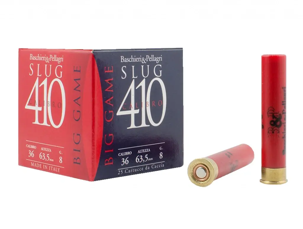 B&P BİG GAME SLUG 410 CAL AV FİŞEĞİ (36 CAL) 8 GR